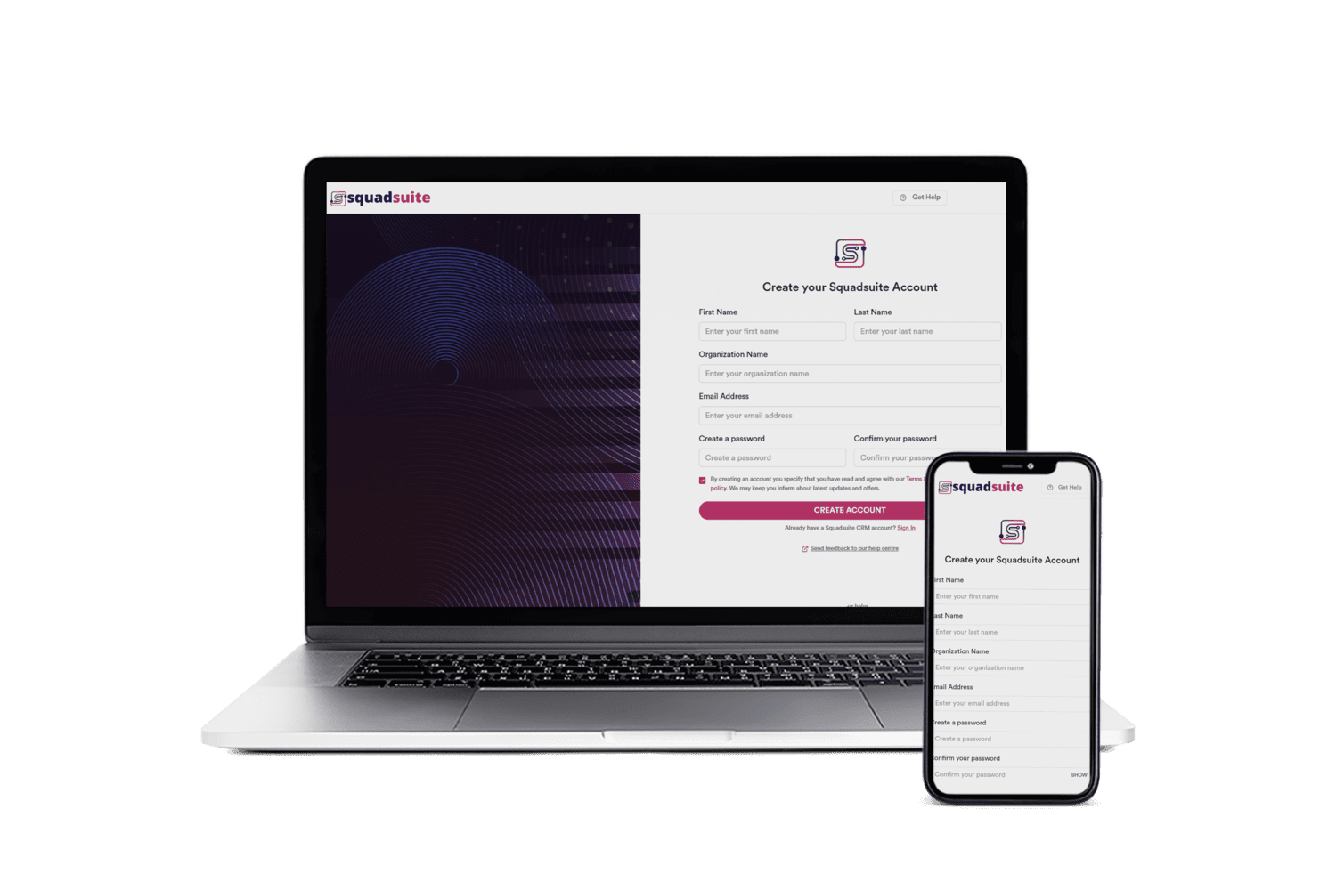 SquadSuite CRM